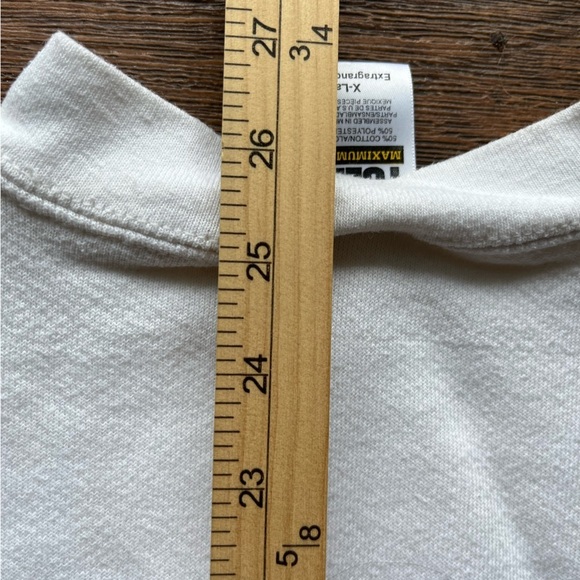 Men's Vintage Tultex Sweatshirt White San Diego Jazz Fest XL PILLING Crew Y2K - Picture 15 of 15